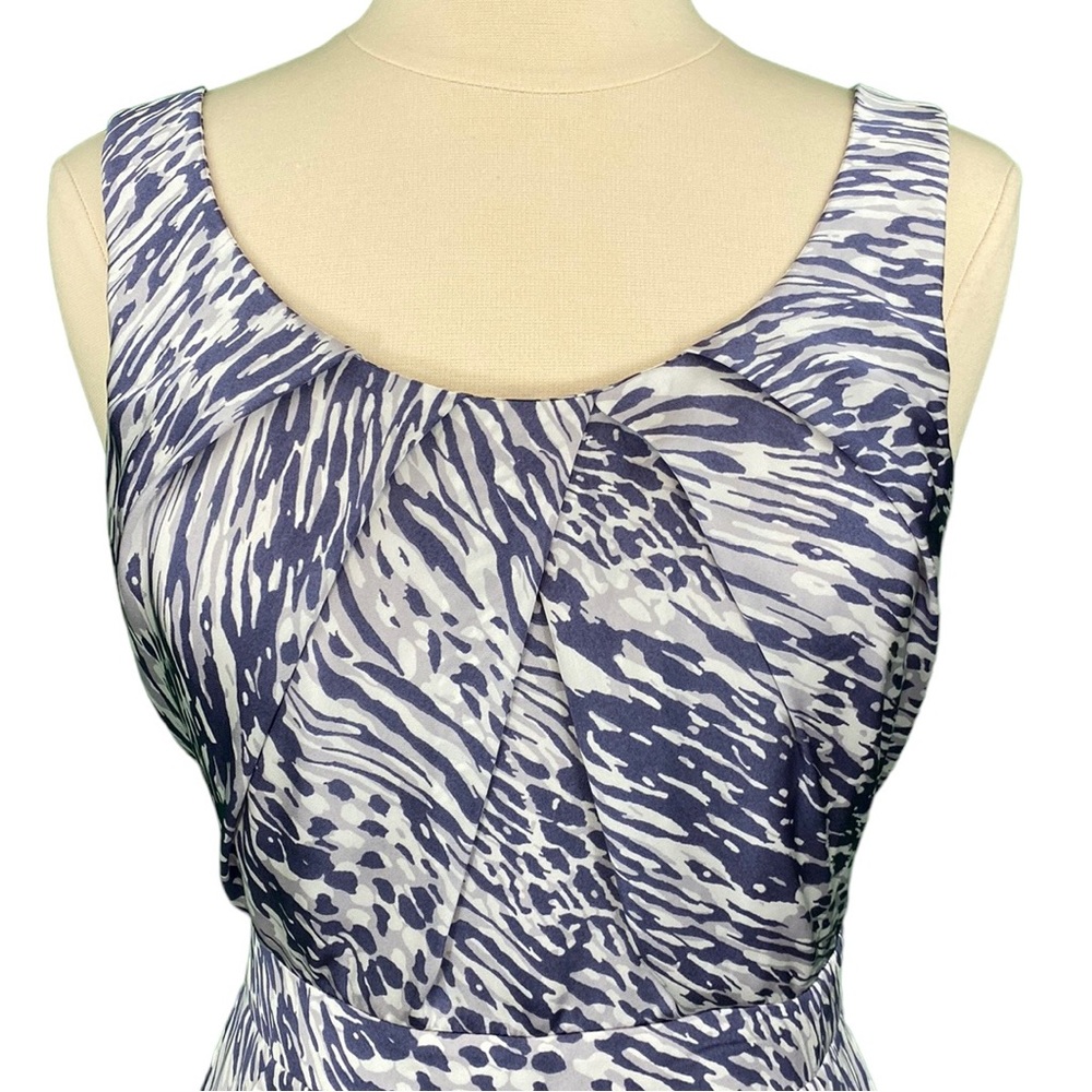 BCBGeneration Lilac Zebra Print Sleeveless Mini Dress - Picture 2 of 16